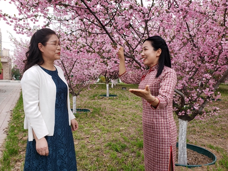 人间三月芳菲始，万名学子云赏花—我校举办首期大学生线上集体活动